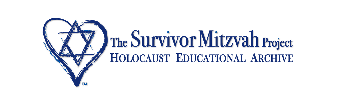 SMP HOLOCAUST ARCHIVE HORIZONTAL LOGO DARK BLUE TRANSPARENT