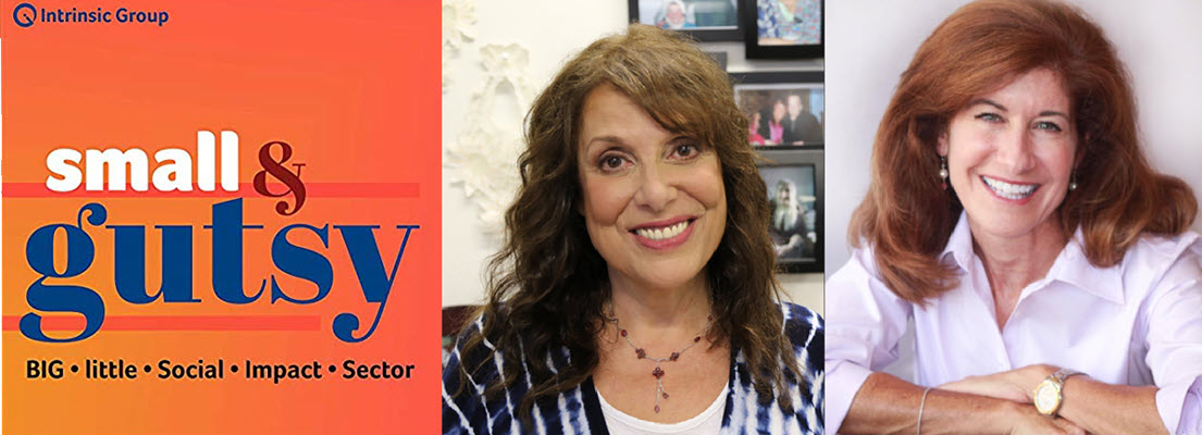 small gutsy w profiles Zan Buzby and Laura Whitcoff - an inspiring podcast February 2022